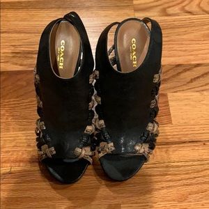 Coach heels